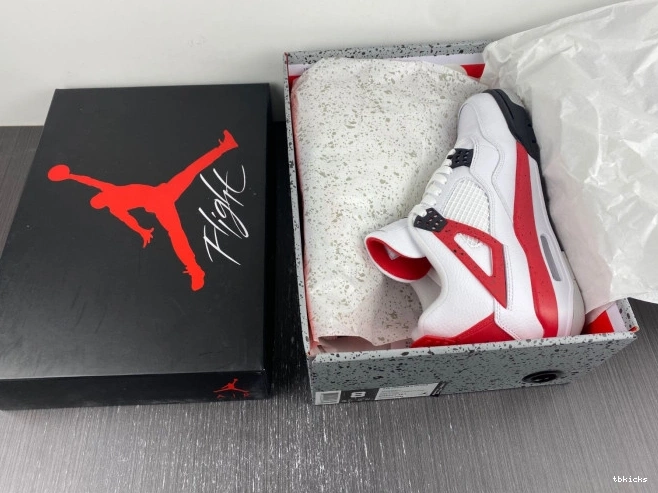 Rep TB 4 DH6927-161 Air Jordan Red Cement 0823
